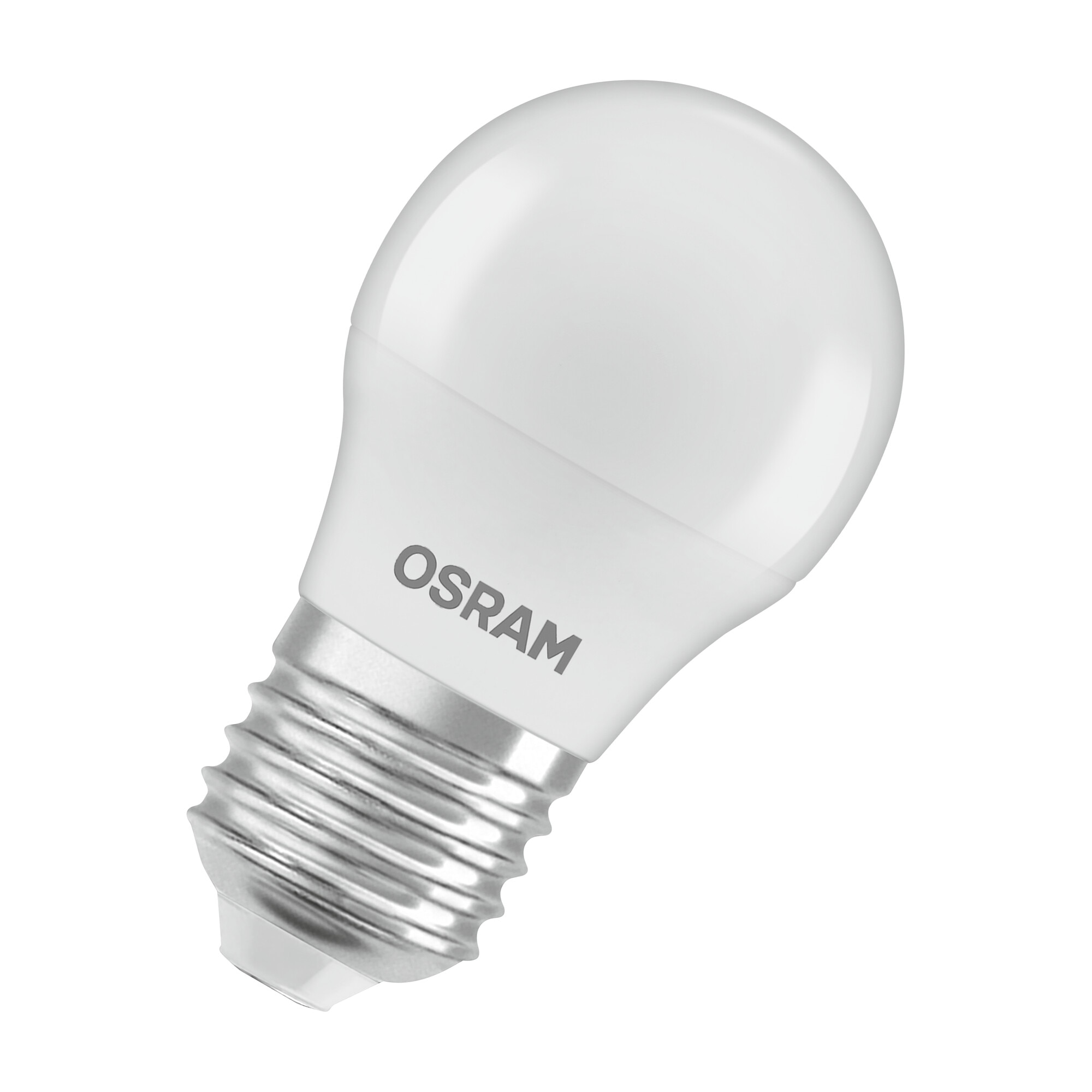 Imagen 0 de Bombilla LED Esférica E27 4,9W Luz Fría Osram