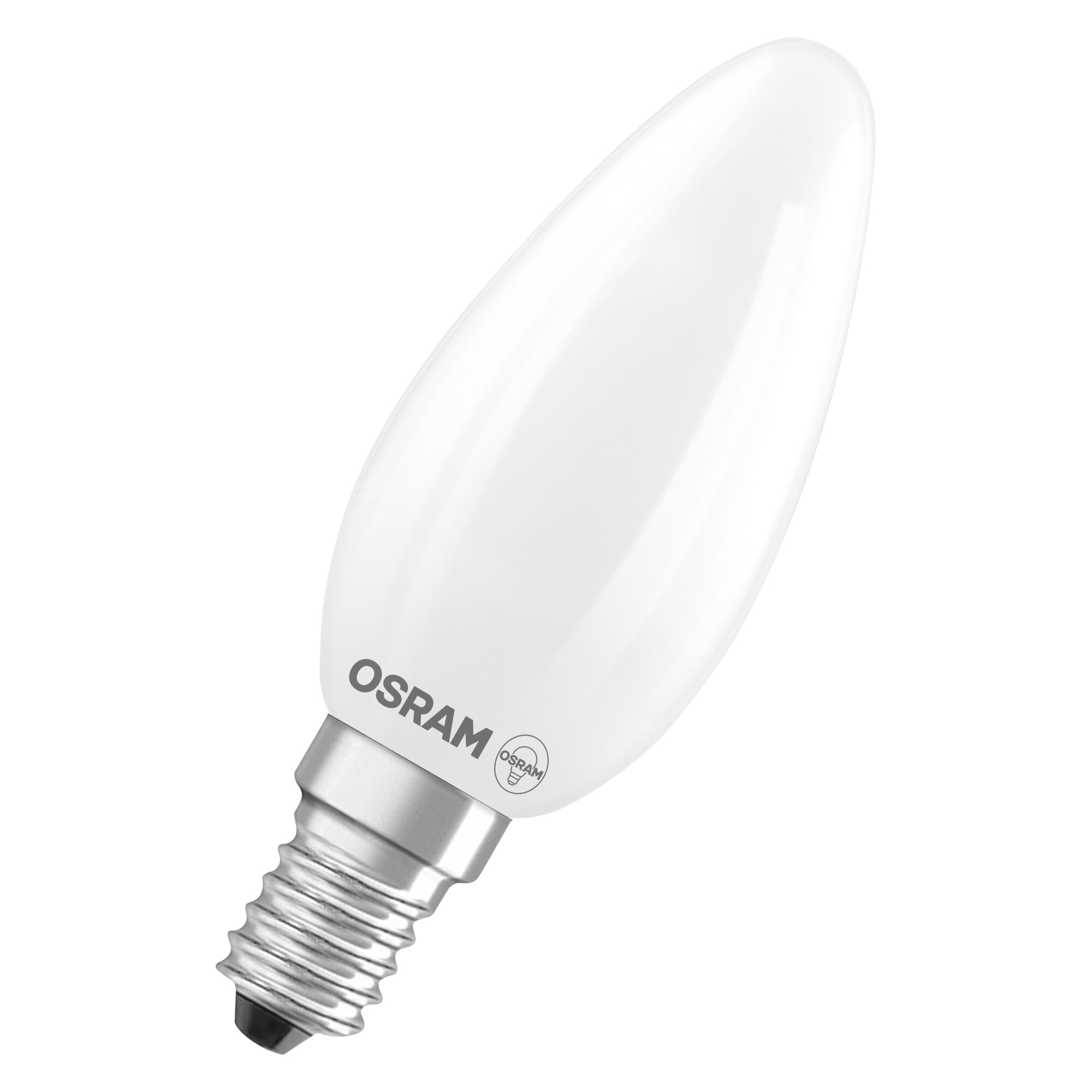 Imagen 0 de Bombilla LED Vela Cristal Mate E27 5,5W Luz Fría Osram