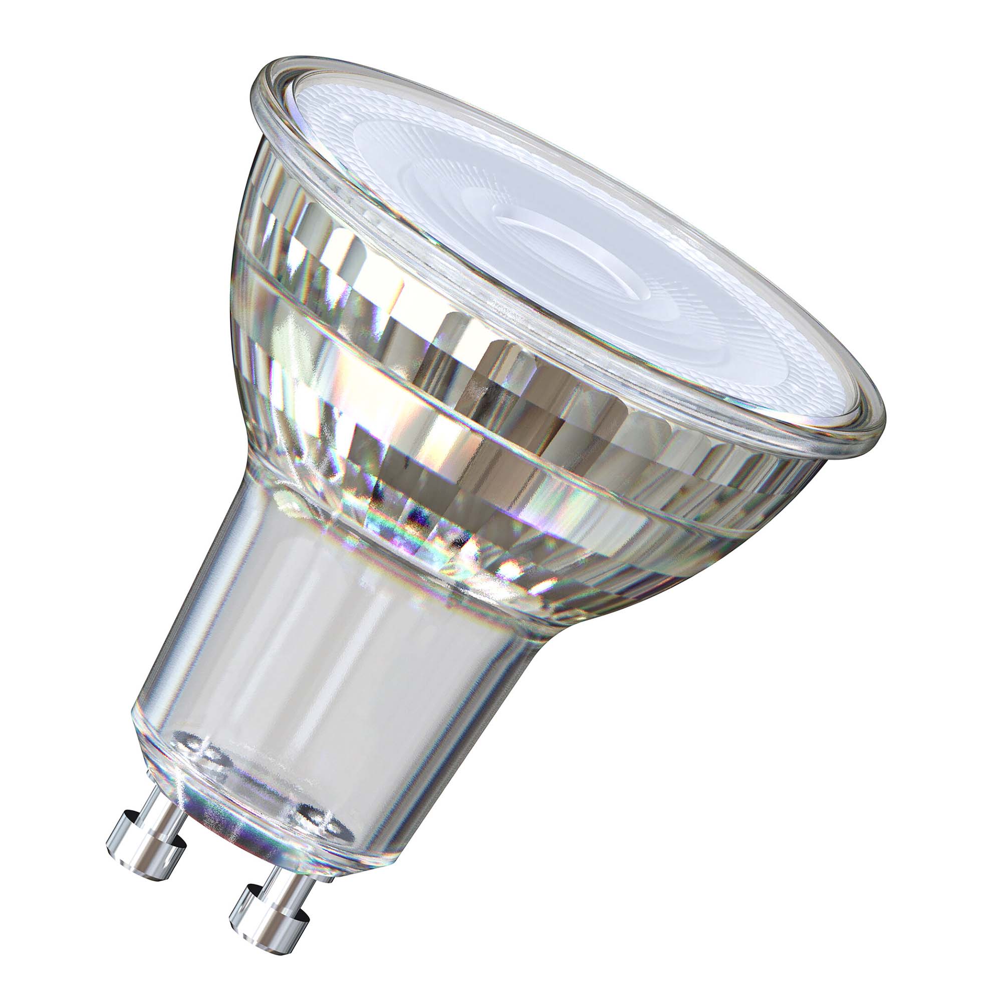 Imagen 0 de Bombilla LED Spot PAR16 4,3W Luz Cálida 120º GU10