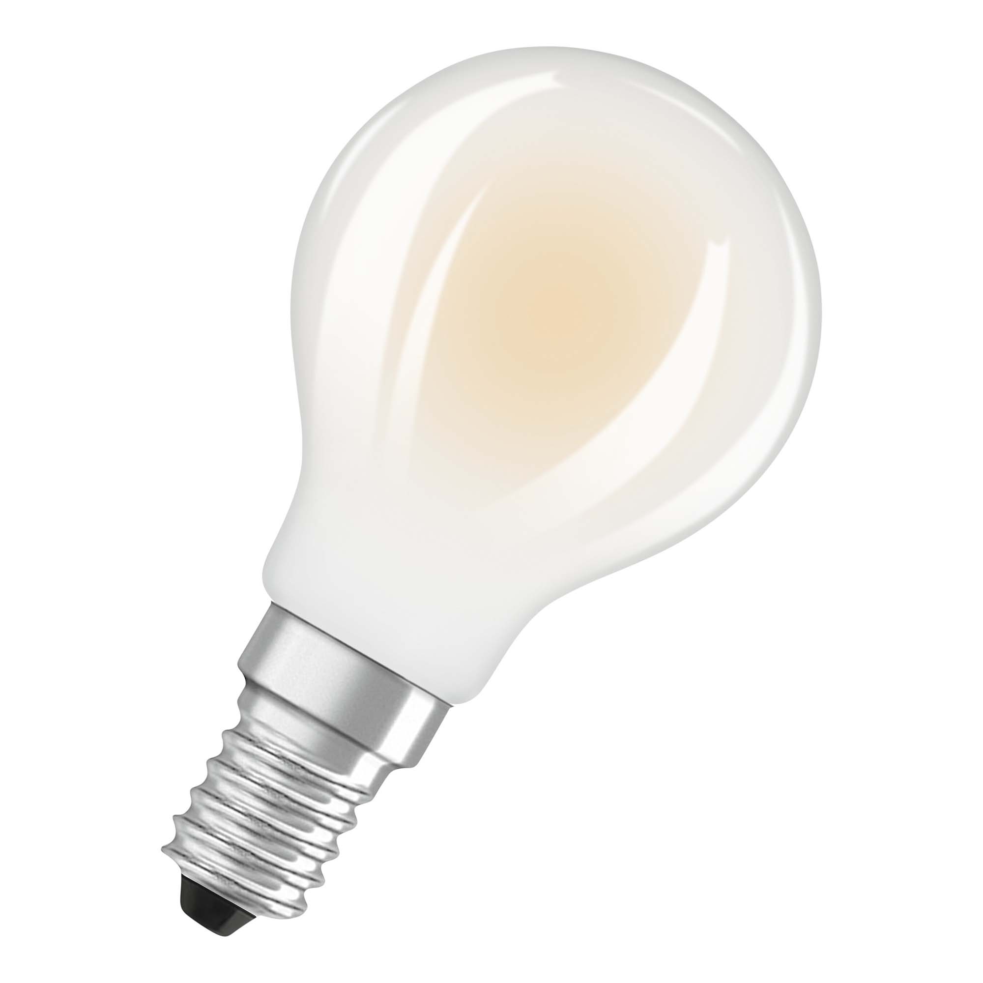 Imagen 0 de Bombilla LED Esférica Cristal Mate 3,8W 4000K E14 (Efic. Energética A)