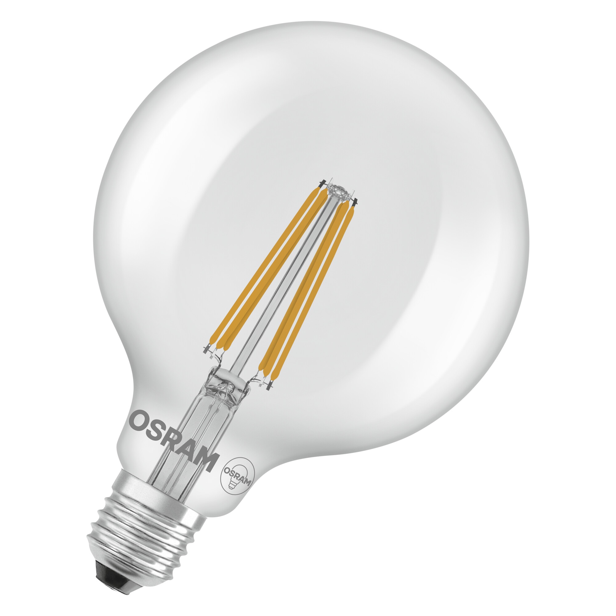 Imagen 0 de Bombilla LED Globo 125 Cristal Filamento 7,2W 4000K E27 (Efic. Energética A)
