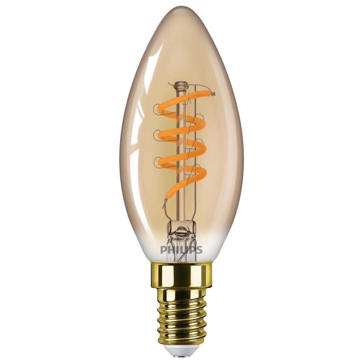 Imagen 0 de Bombilla LED deco Filamentos Vela E14 2,5 W 1800 K