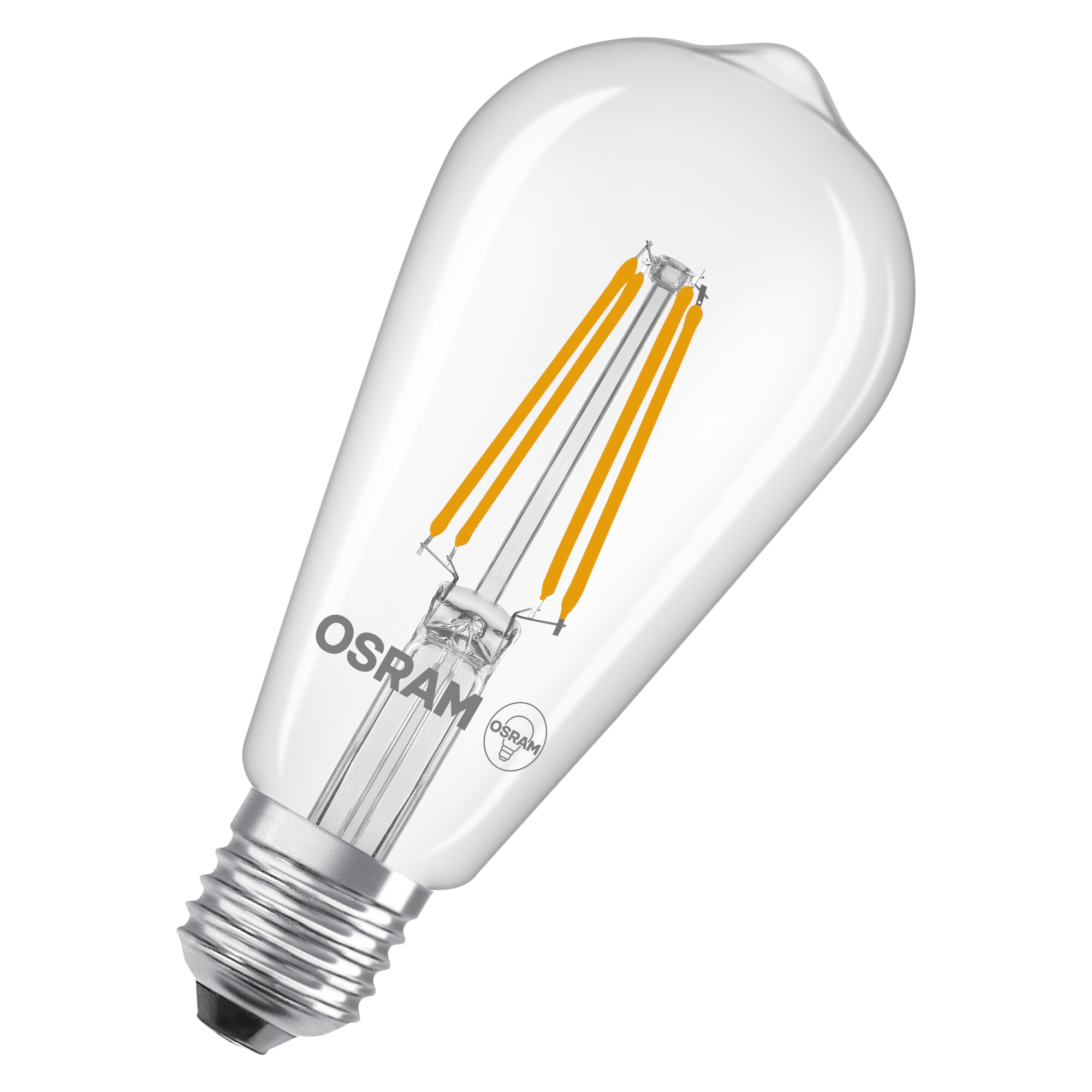 Imagen 0 de Bombilla LED Edison Cristal Filamento 5W 4000K E27 (Efic. Energética A)