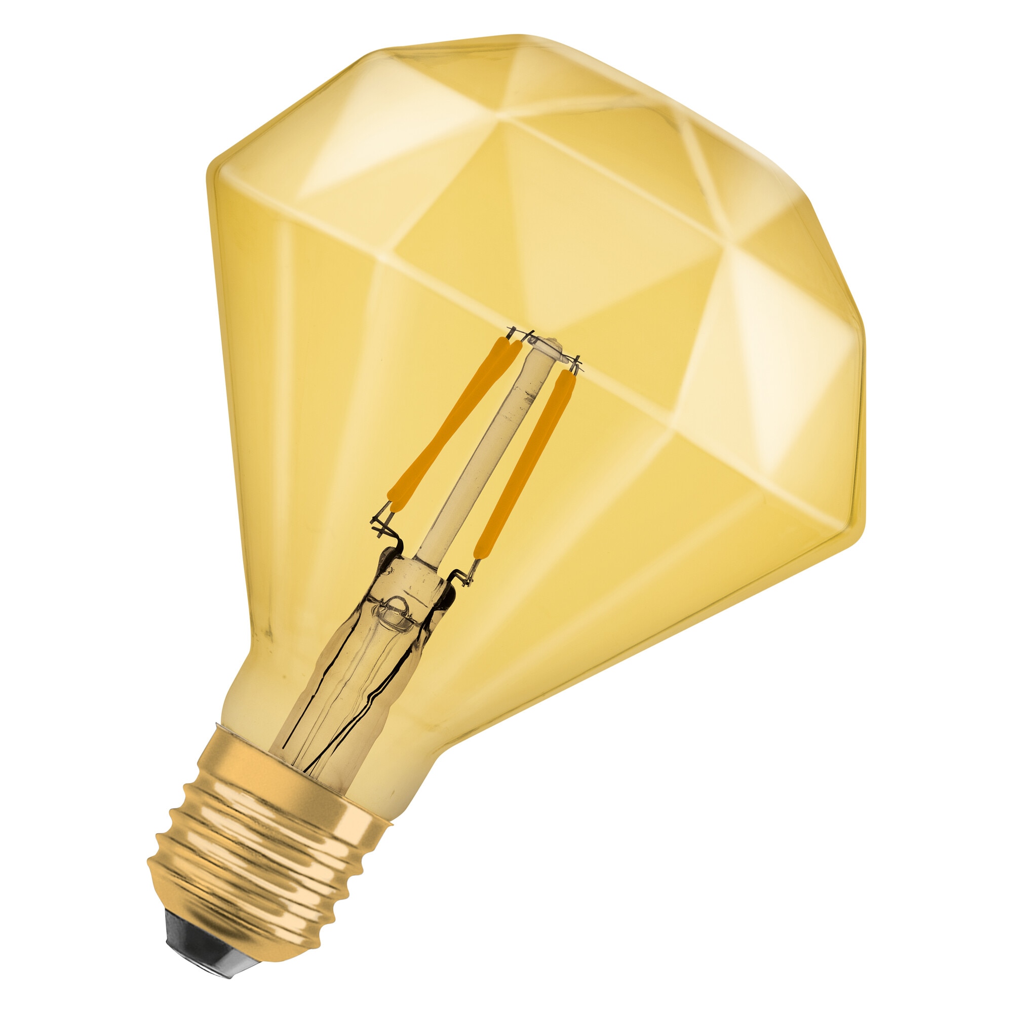 Imagen 0 de Bombilla LED 4W 2400K E27 Diamante Oro