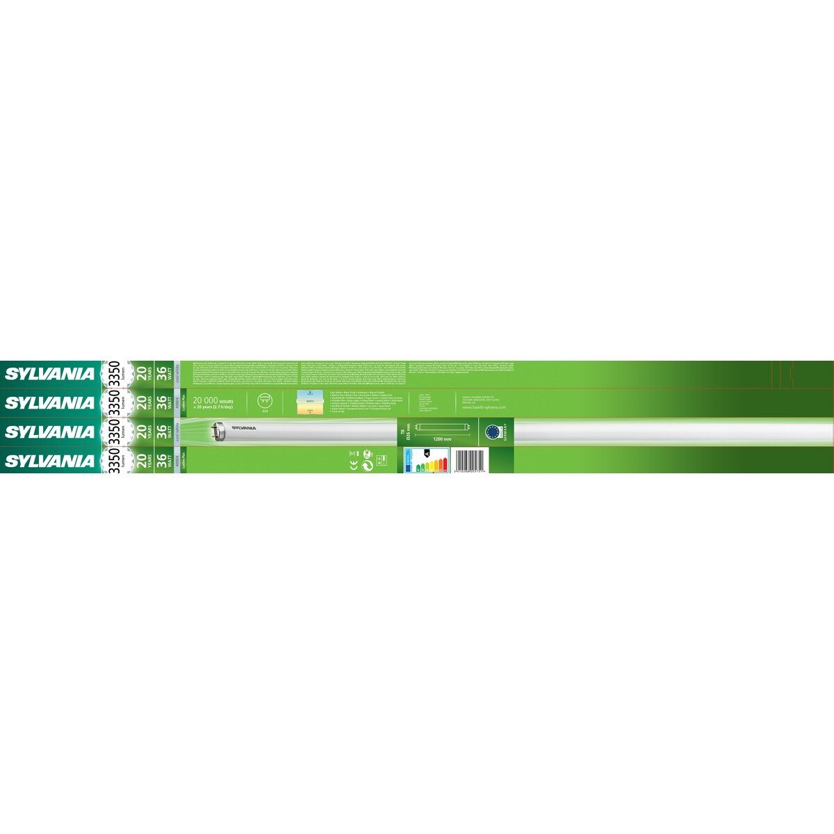 Tubo Fluorescente T8 Luz neutra ( >= 3000 K / <= 5000 K )-2