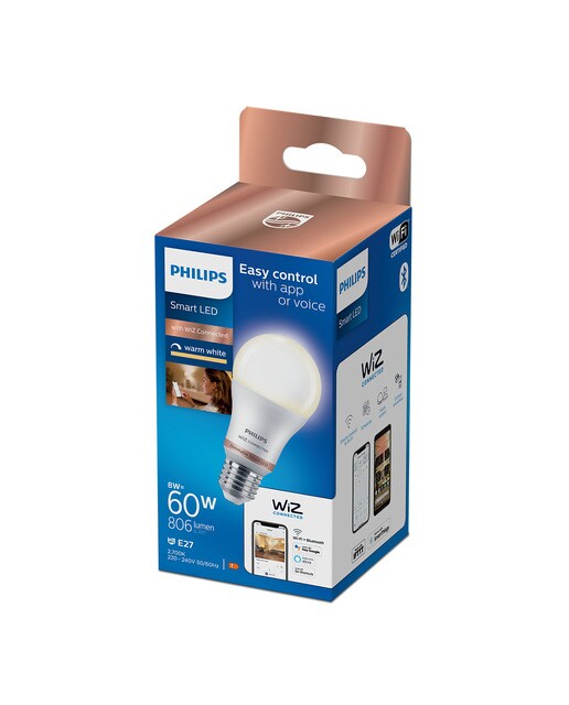 Bombilla LED Inteligente E27 8 W 2700 K Regulable SpaceSense Luz cálida ( <= 3000 K )-5