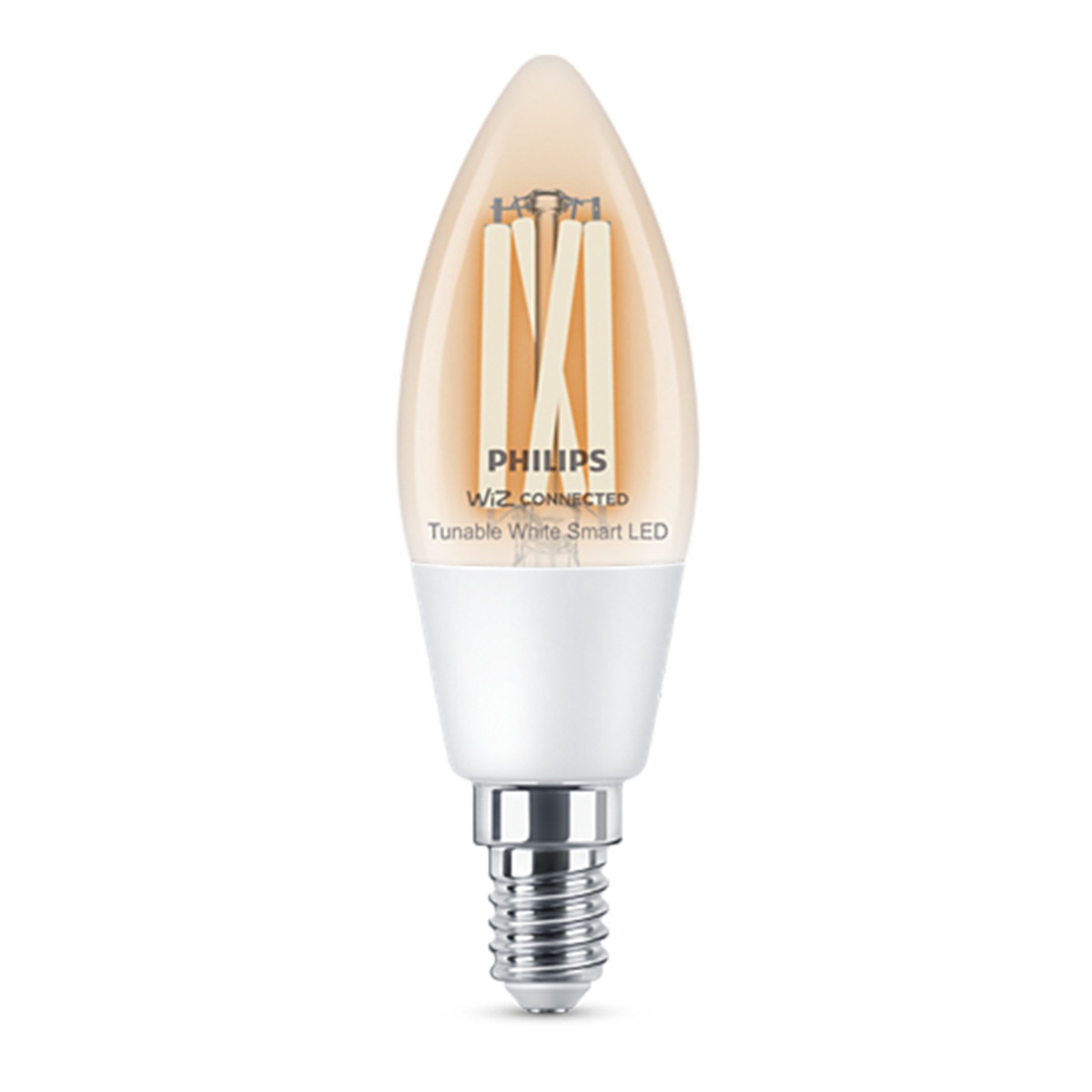 Imagen 0 de Bombilla LED Inteligente Filamento Transparente E14 4,9 W Regulable SpaceSense