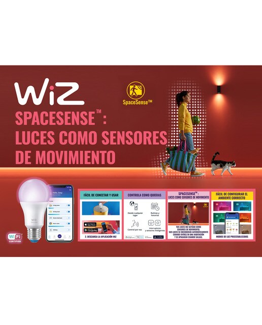 Lâmpada LED Inteligente Filamento Transparente E14 Regulável - 4,9 W Branco-4