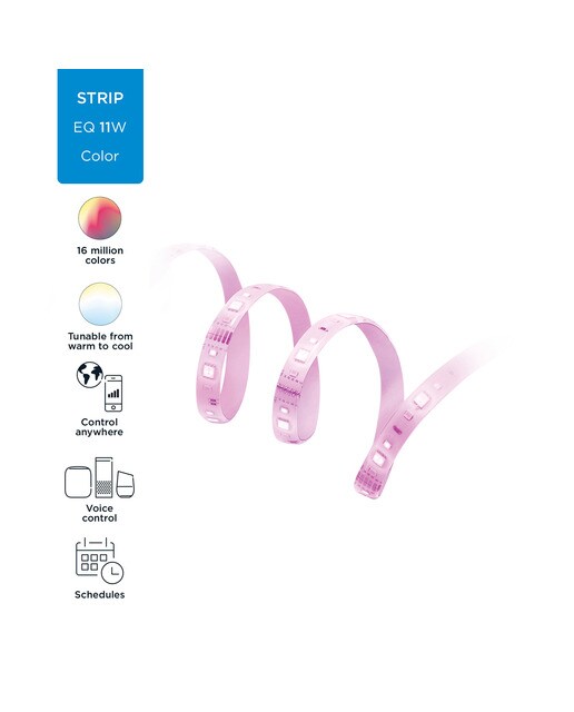 Extensão em Tira LED Cores Wiz Regulável - 1 m - 20 W Cores-3