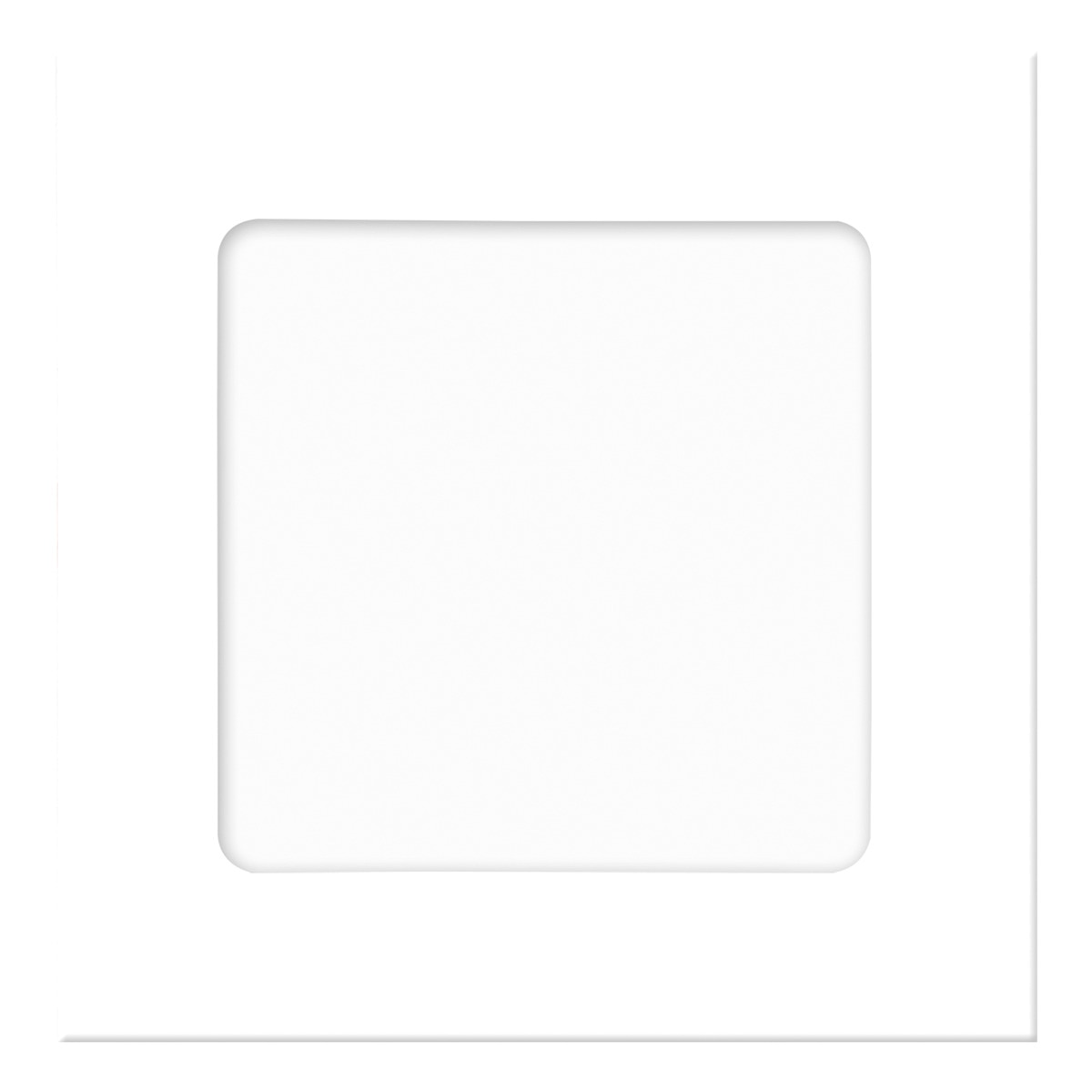 Imagen 0 de Downlight LED empotrable cuadrado 6 W 420 lm