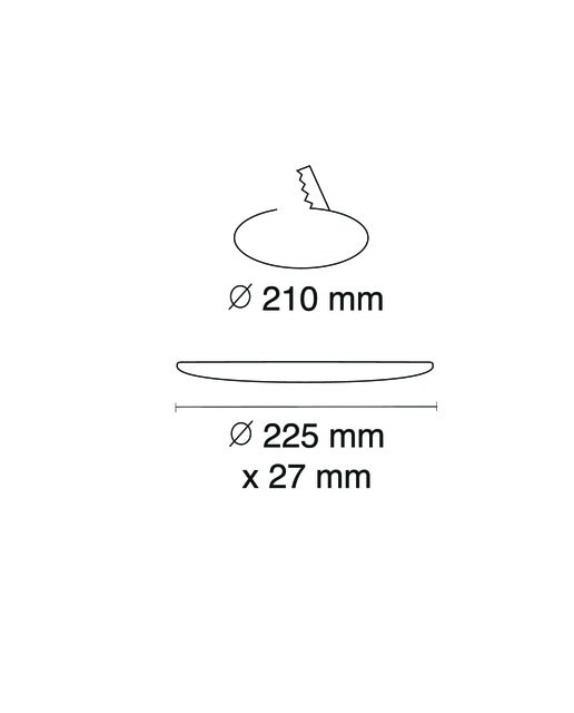 Downlight LED empotrable TANGO 36 W Luz neutra ( >= 3000 K / <= 5000 K )-5