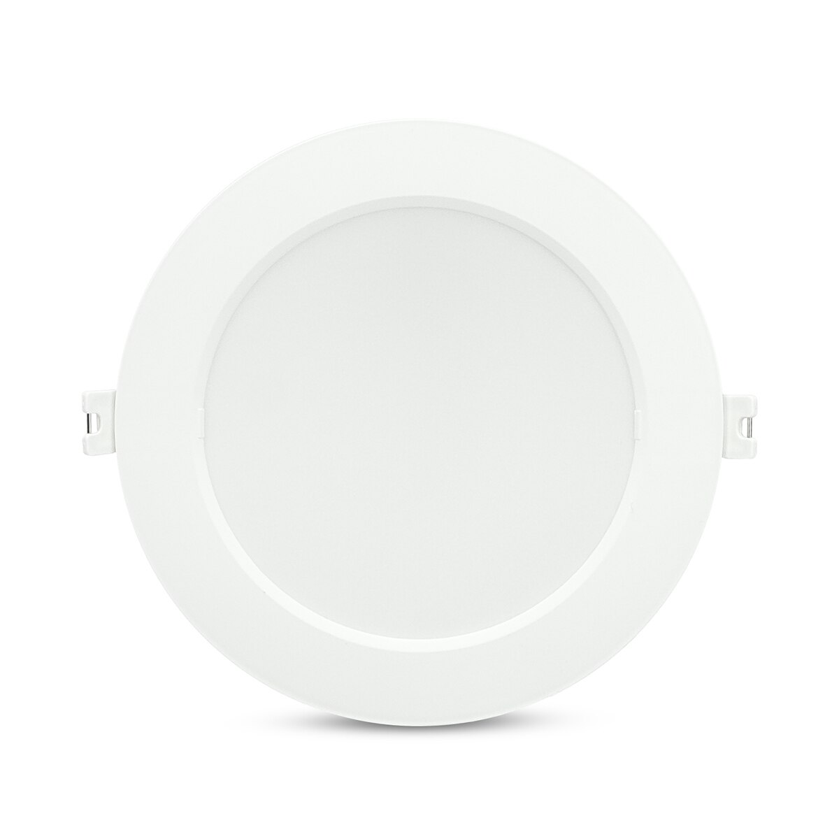 Downlight Empotrable Circular Acrílico GARZA 1200lm 12W 65K Ø170 Blanco Blanco-2