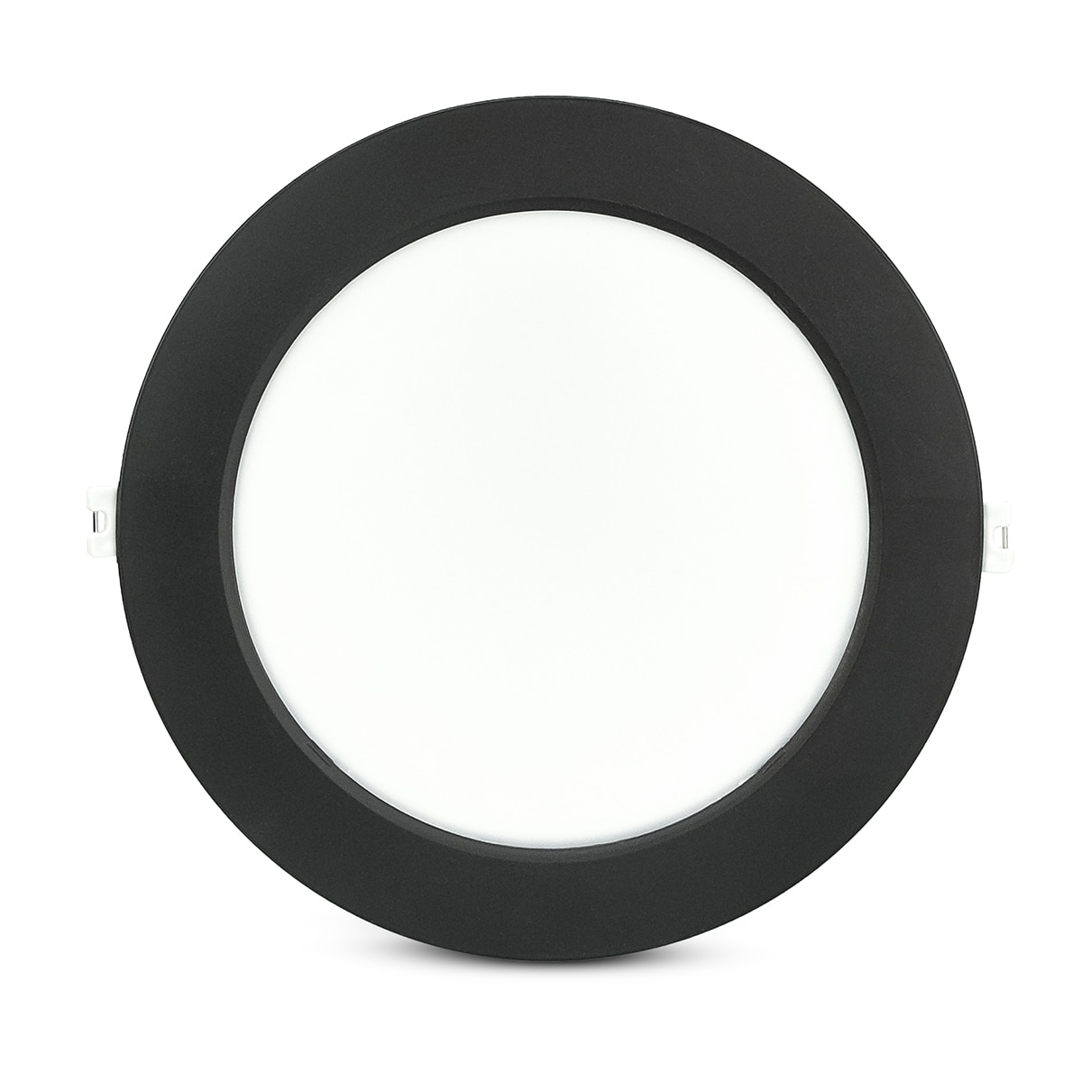 Downlight Empotrable Circular Acrílico GARZA 1950lm 18W 65K Ø220mm Negro Negro-2