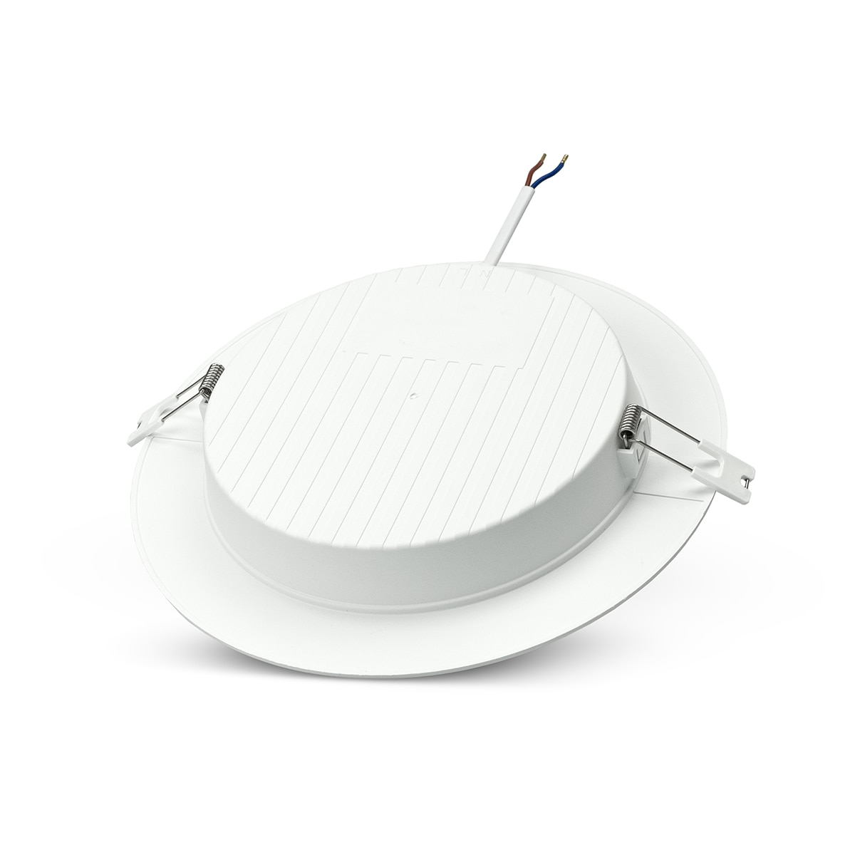 Downlight empotrable circular blanco acrílico GARZA extraplano 18W 1950LM 4000K. Pack 1+1 Blanco-2