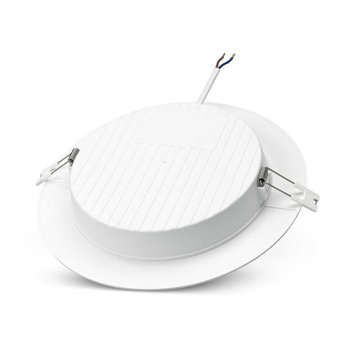 Downlight empotrable circular blanco acrílico GARZA extraplano 18W 1950LM 6500K. Pack 1+1 Blanco-2