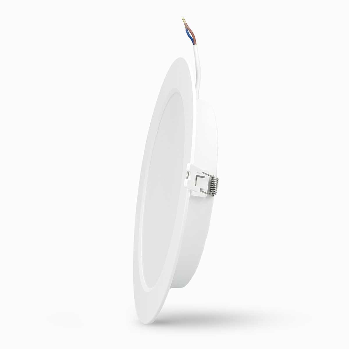 Downlight empotrable circular blanco acrílico GARZA extraplano 18W 1950LM 6500K. Pack 1+1 Blanco-3