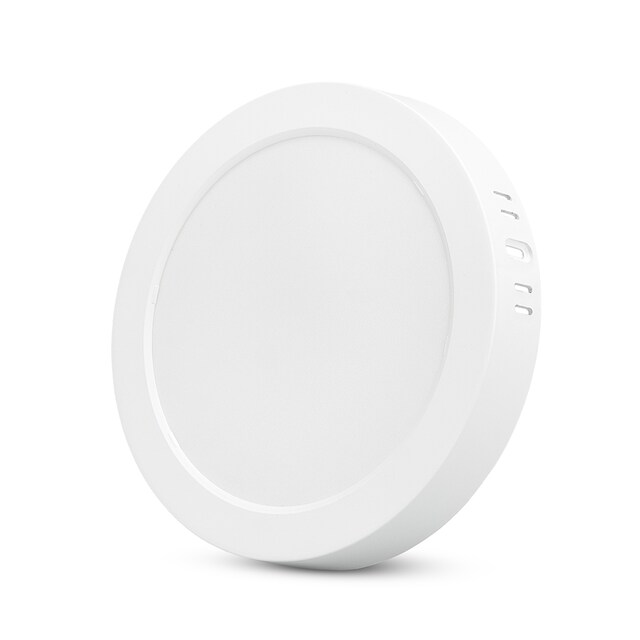 Imagen 0 de Downlight de Superficie Circular Acrílico GARZA 1950lm 18W 40K Ø220 Blanco