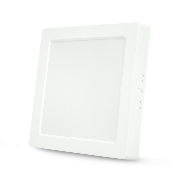Imagen 0 de Downlight de Superficie Cuadrado Acrílico GARZA 1950lm 18W 65K 220mm Blanco