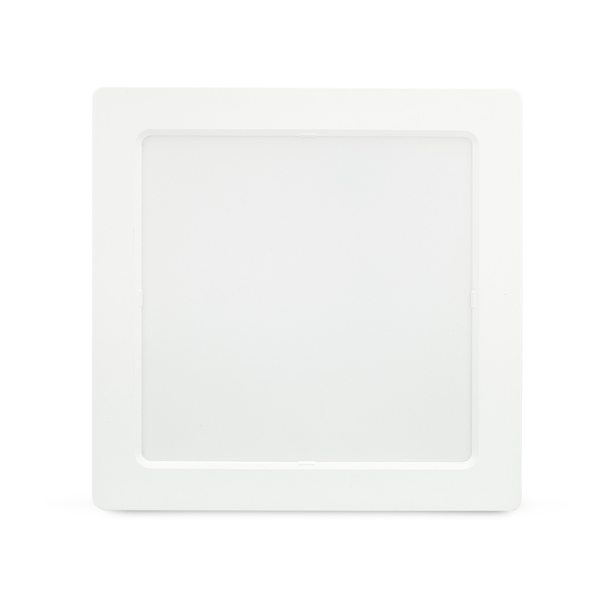 Downlight de Superficie Cuadrado Acrílico GARZA 1950lm 18W 65K 220mm Blanco Blanco-2