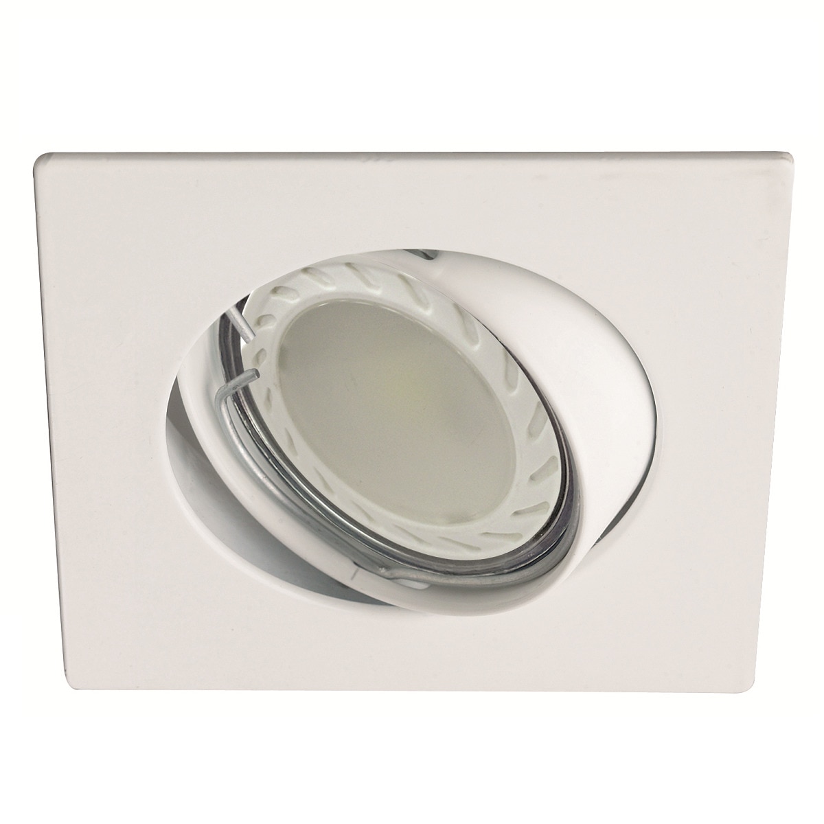 Imagen 0 de EFoco mpotrable cuadrado con bombilla GU10 9 W