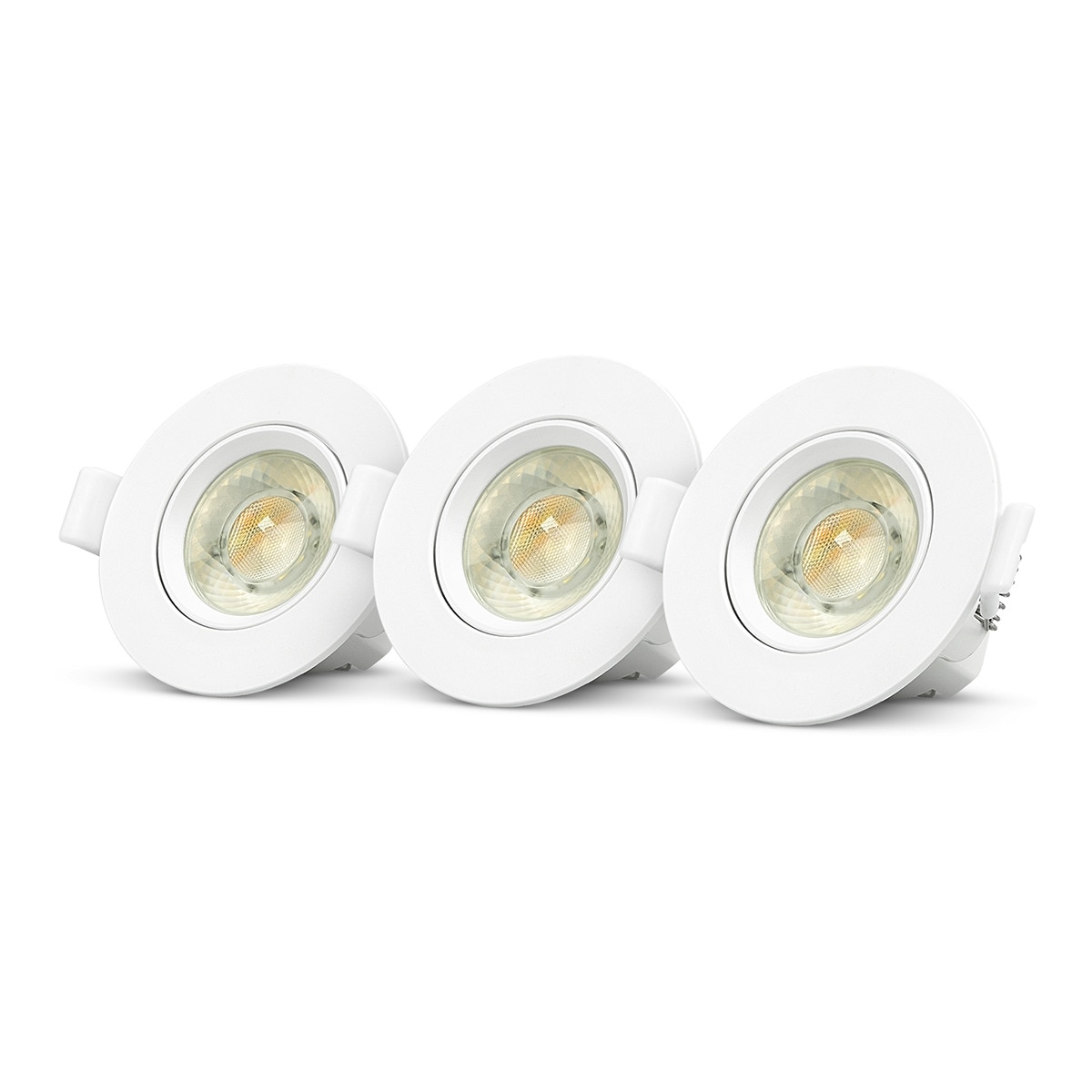 Imagen 0 de Foco Empotrable Redondo 7W 700 lm CCT - 3 Uds