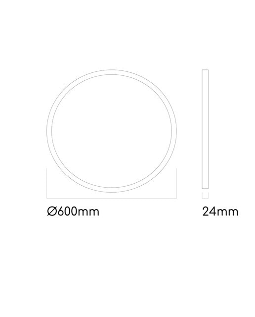 Panel LED Superficie Redondo 45 W 5400 lm Gris-7