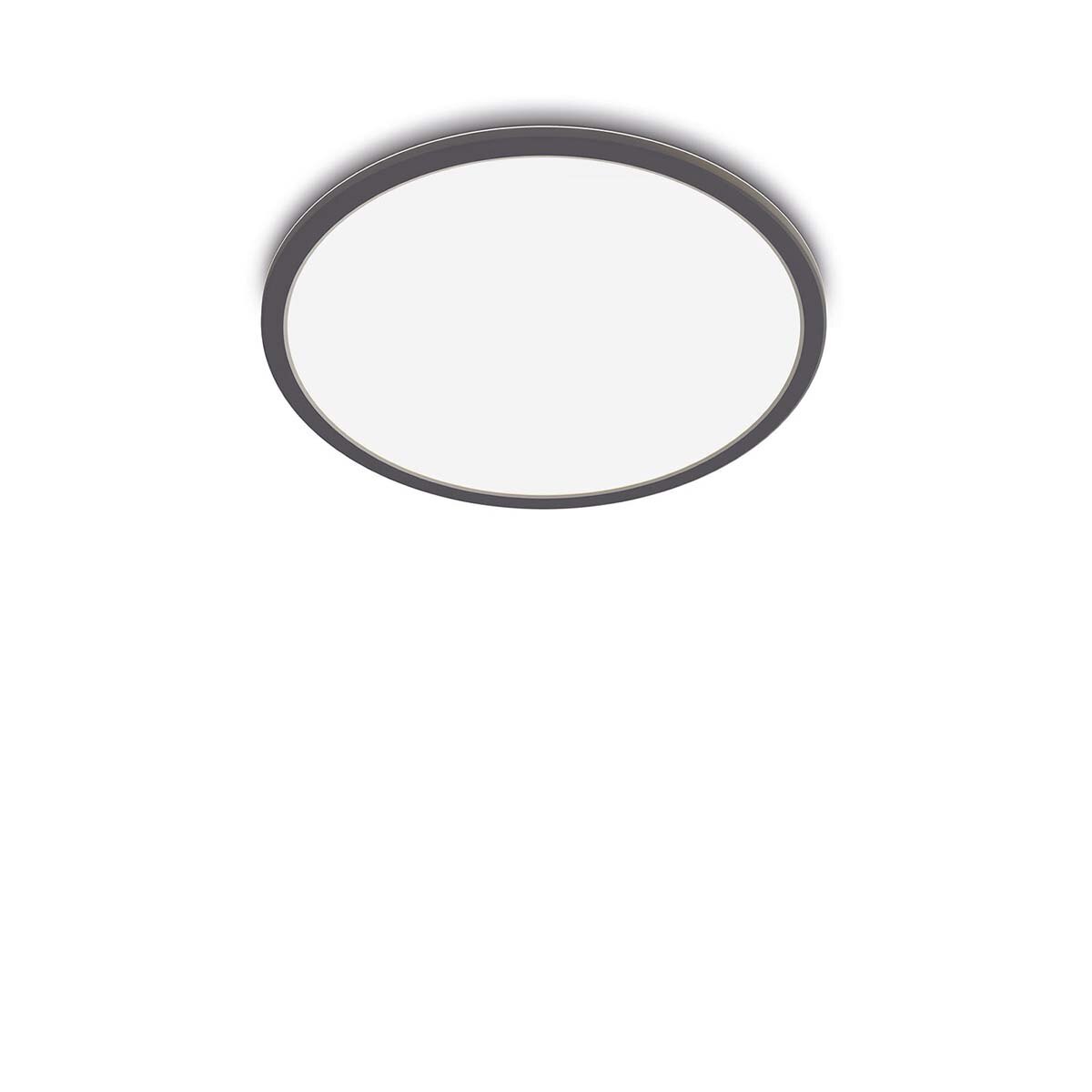 Panel LED Redondo Scene Switch Baño 18W 2700K Ø 30 cm Negro-1