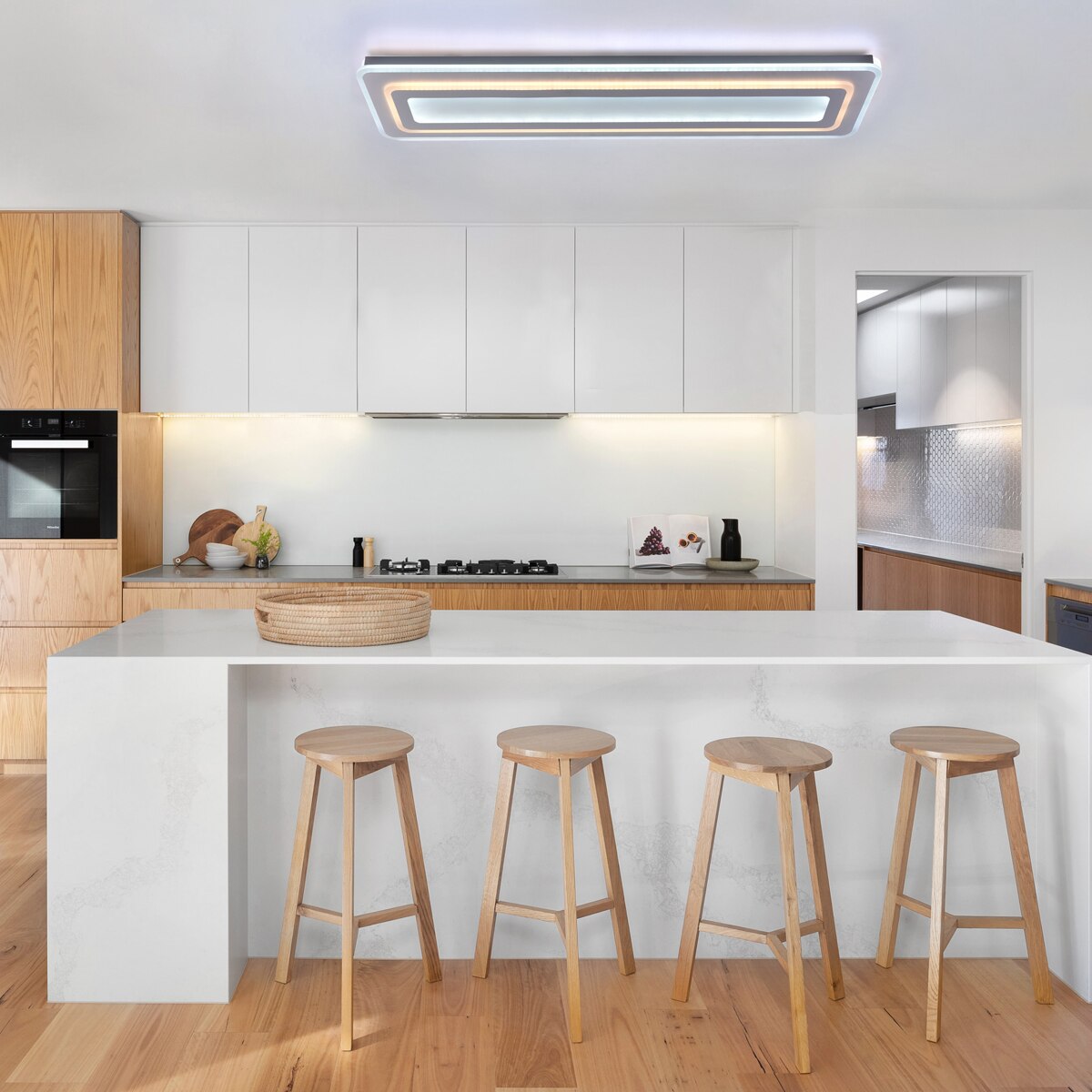 Panel Smart LED Cryn 1200 x 300 mm 160W 3CCT Regulable Blanco-5