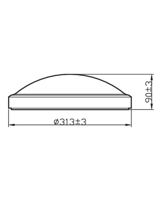 Plafón LED redondo Doris 17 W 1700 lm 4000 K Blanco-2