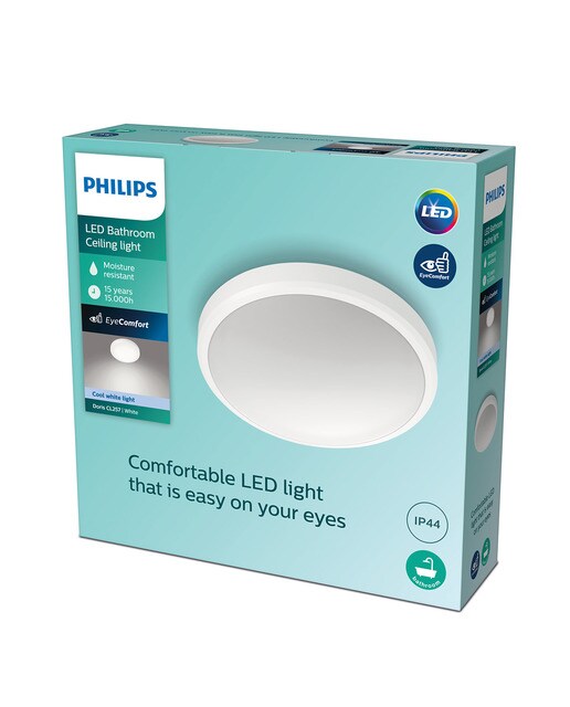 Plafón LED redondo Doris 17 W 1700 lm 4000 K Blanco-3