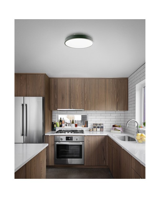 Arandela LED Redondo Road com Comando 24 W - 2500 lm Branco-5