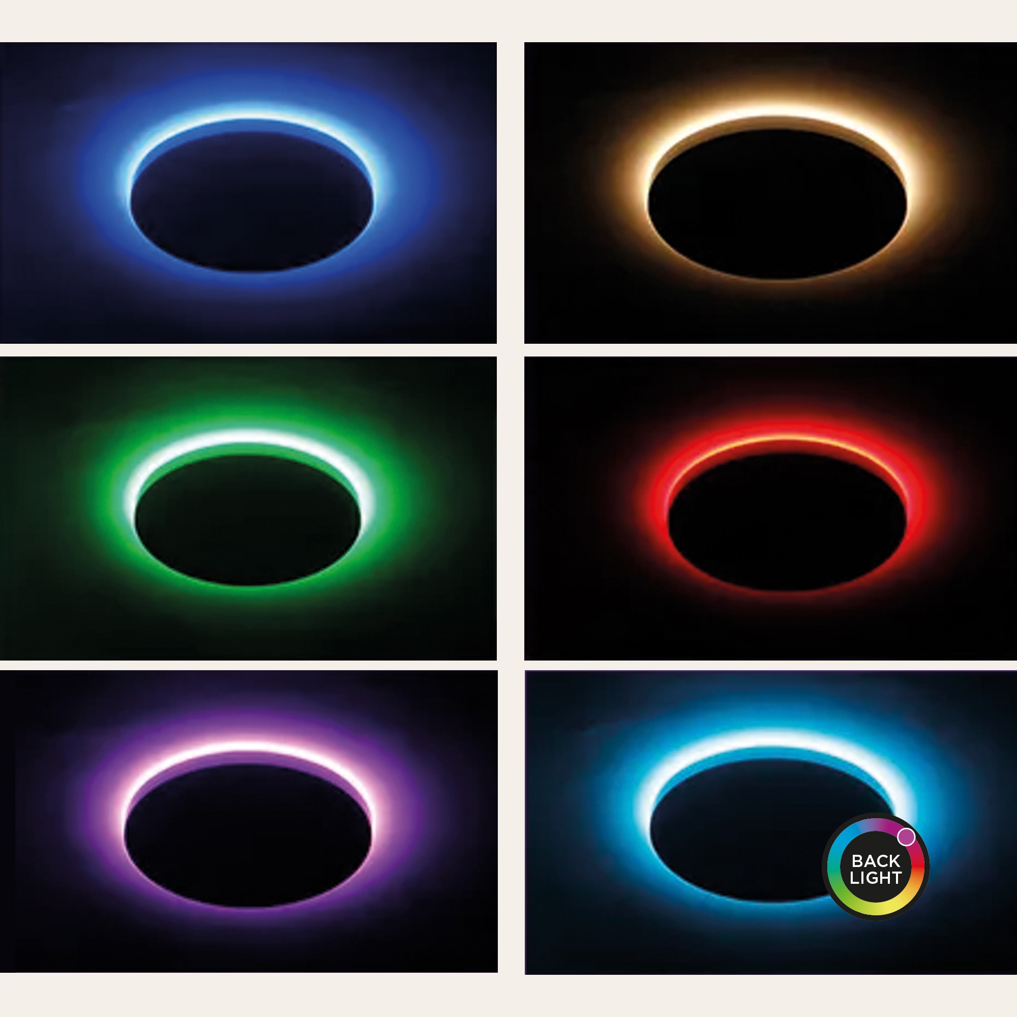 Plafón Inteligente SmartLED Duo CCT-RGB Ø42 cm 24W 2450 lm Blanco-10