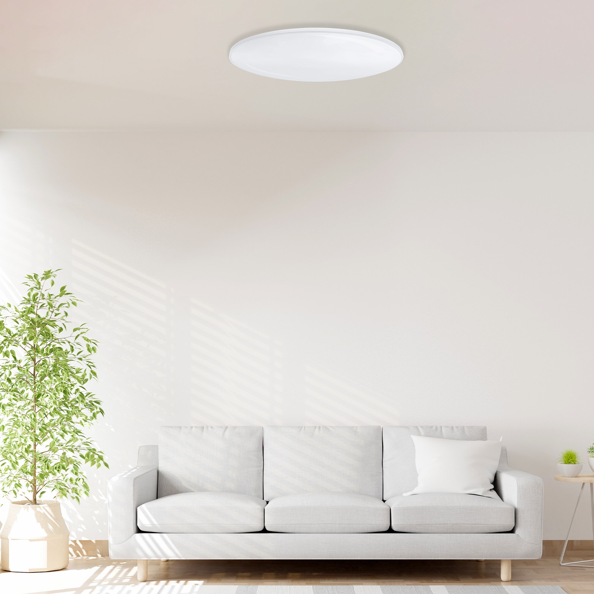 Plafón Inteligente SmartLED Halo CCT-RGBIC Ø47cm 60W 6500 lm Blanco-7