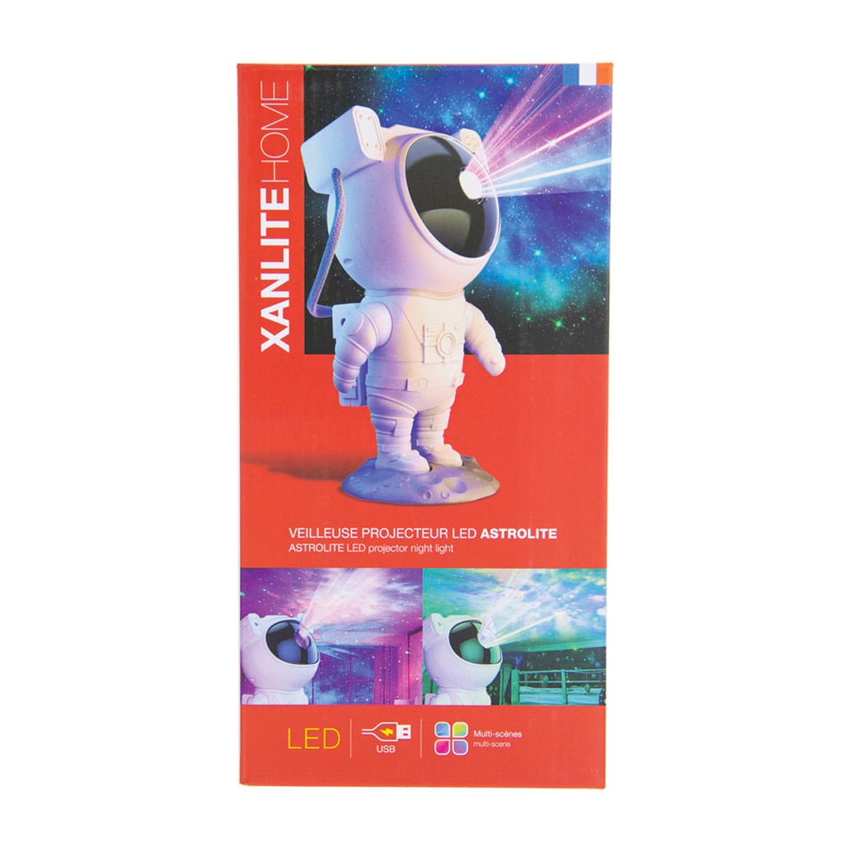 Luz Nocturna Decorativa Astrolite Blanco-4