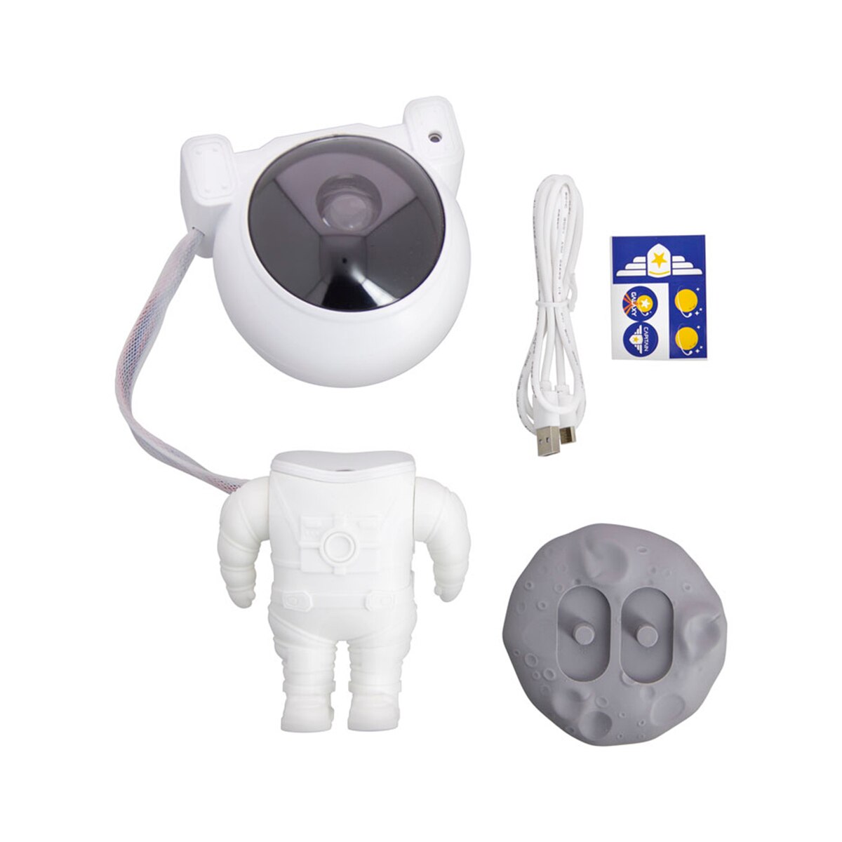 Luz Nocturna Decorativa Astrolite Blanco-7