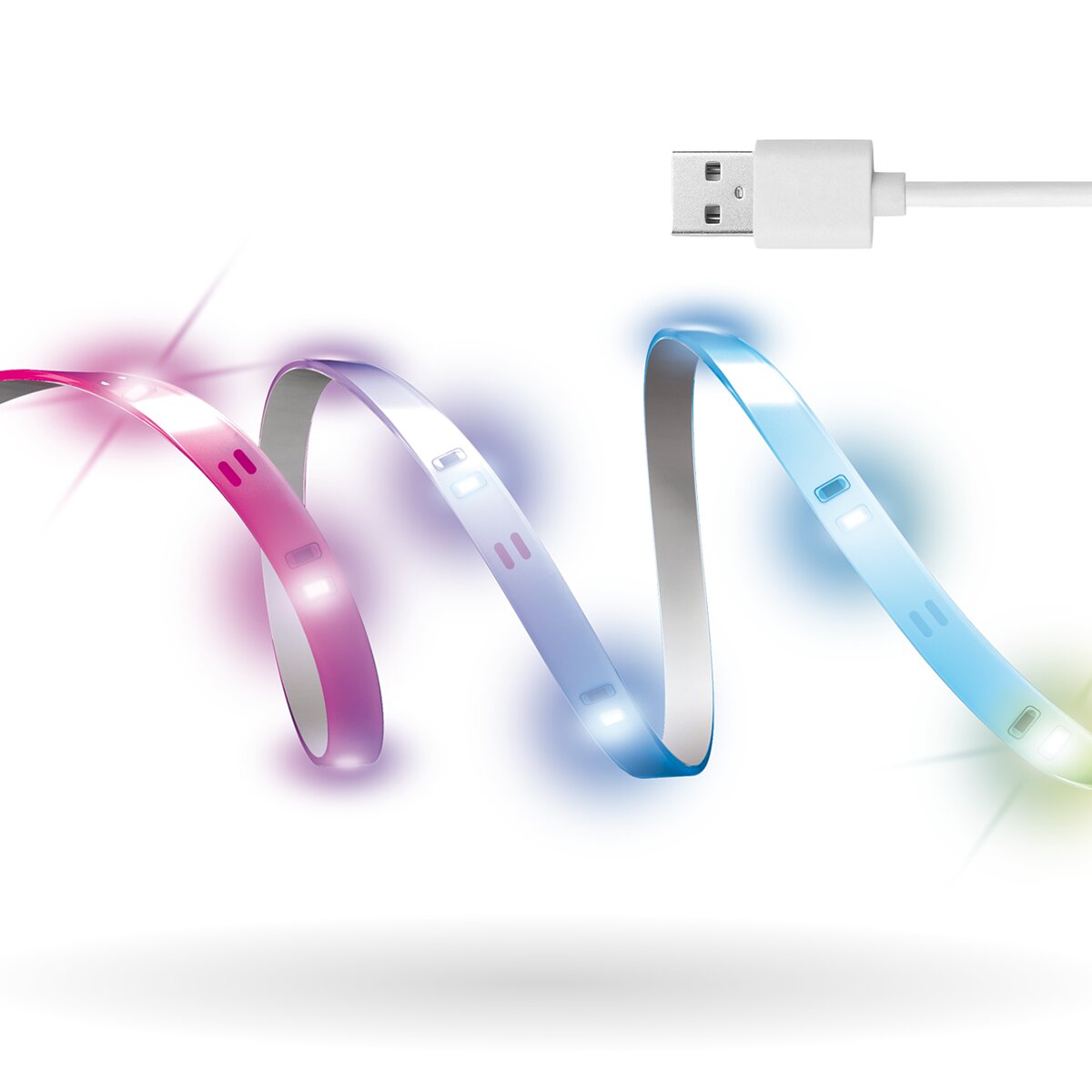 Tira de Luz LED RGB Digital 3 m Multicolor-1