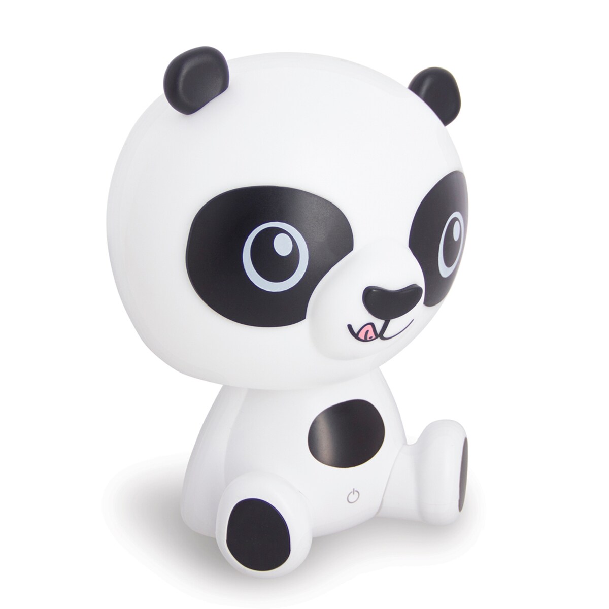 Luz Nocturna de Panda Recargable Blanco / Negro-5