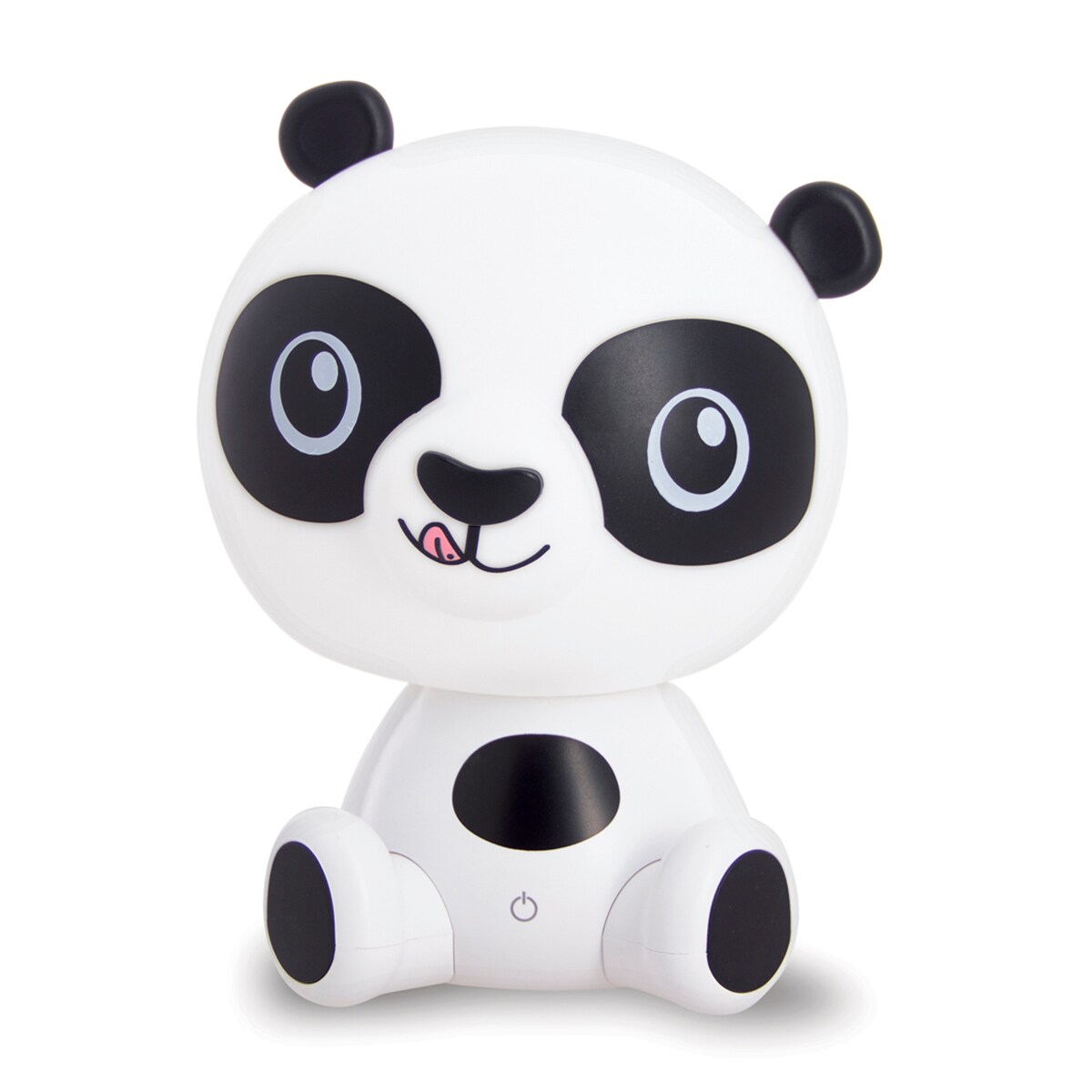 Luz Nocturna de Panda Recargable Blanco / Negro-8