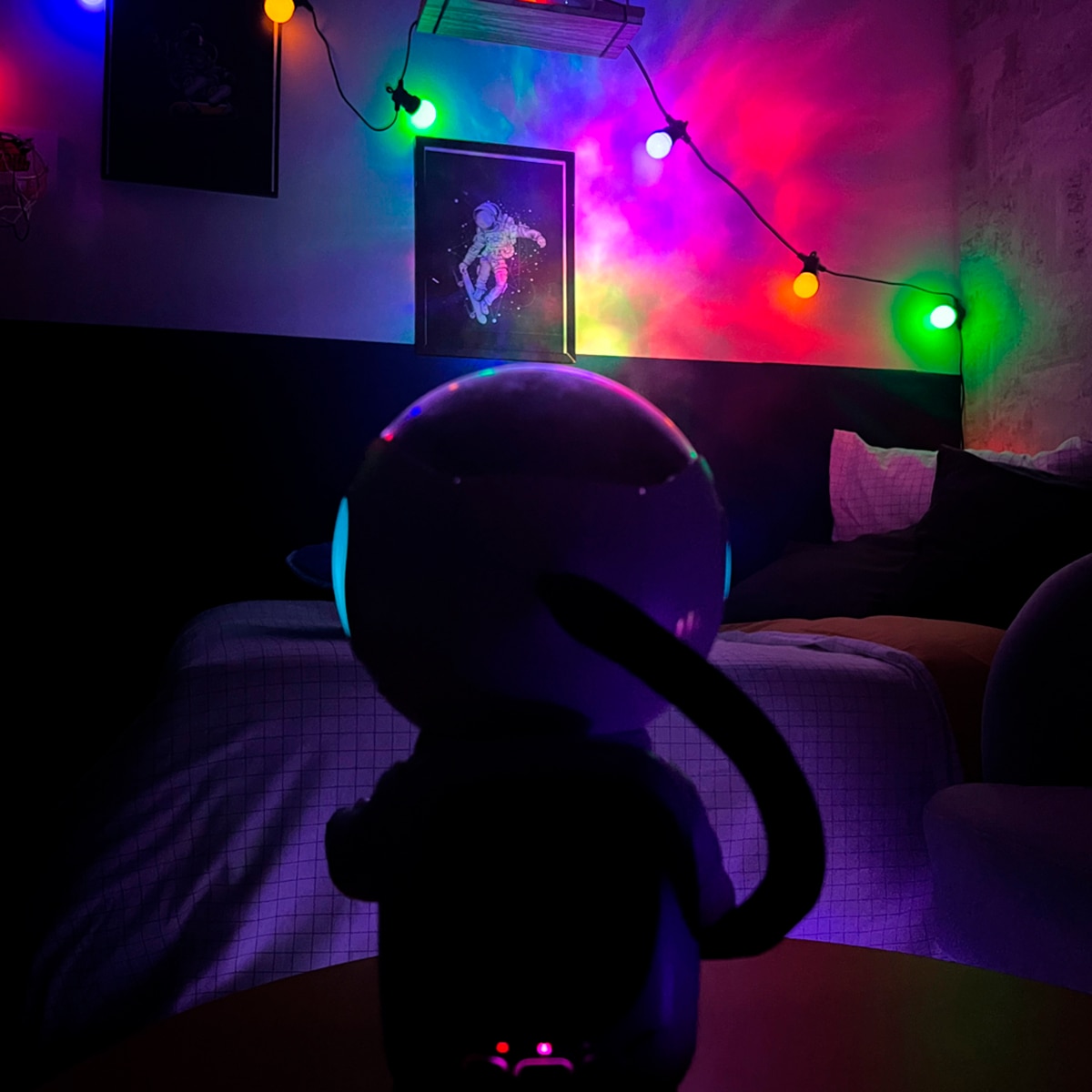 Proyector Nocturno Deco LED Cosmolite Blanco-6