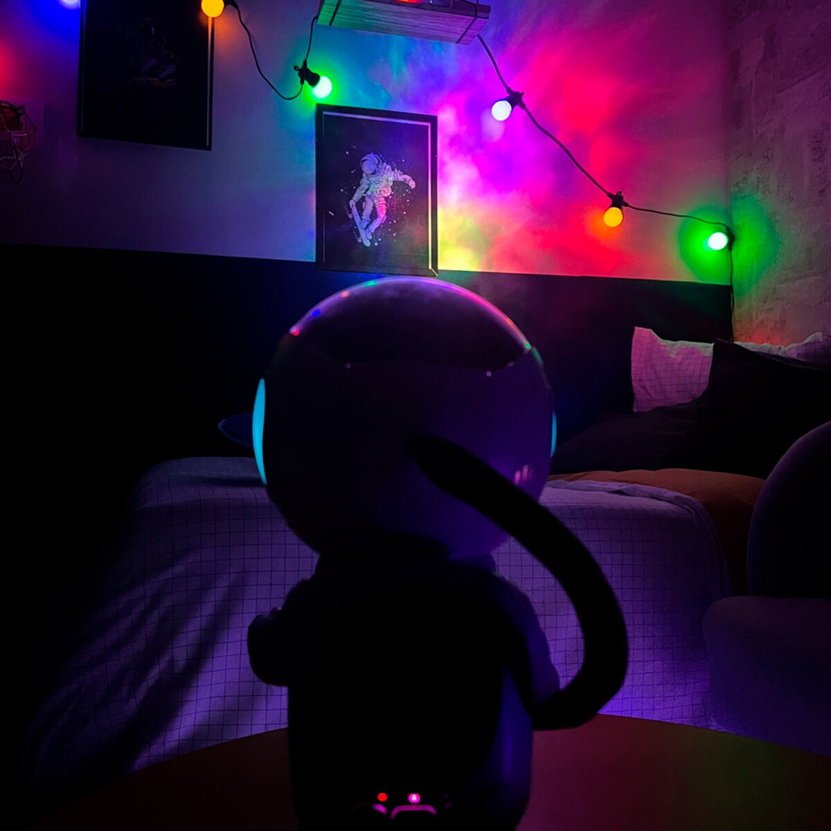 Proyector Nocturno Deco LED Cosmolite Blanco-6