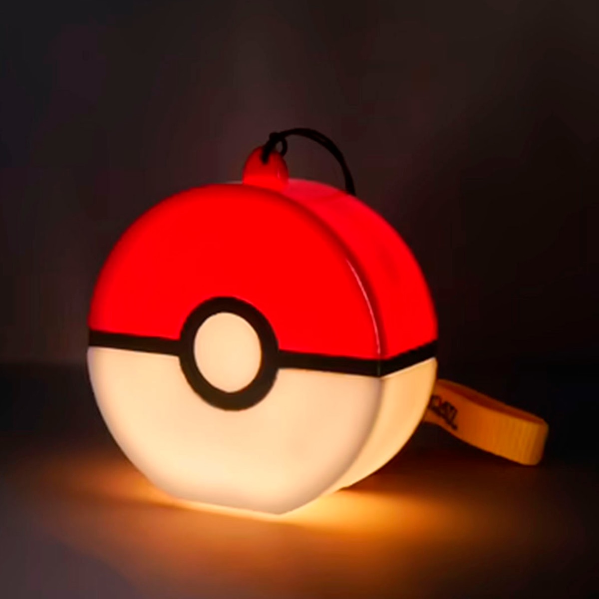 Luz guía  llavero LED Pokeball Rojo / Blanco-2