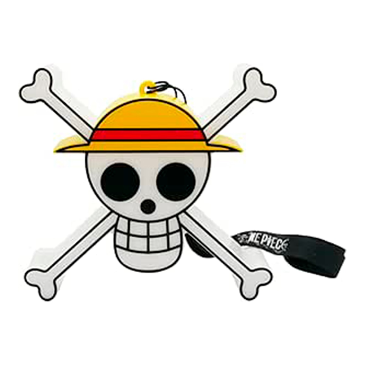 Luz guía  llavero LED calavera Luffy Blanco-1