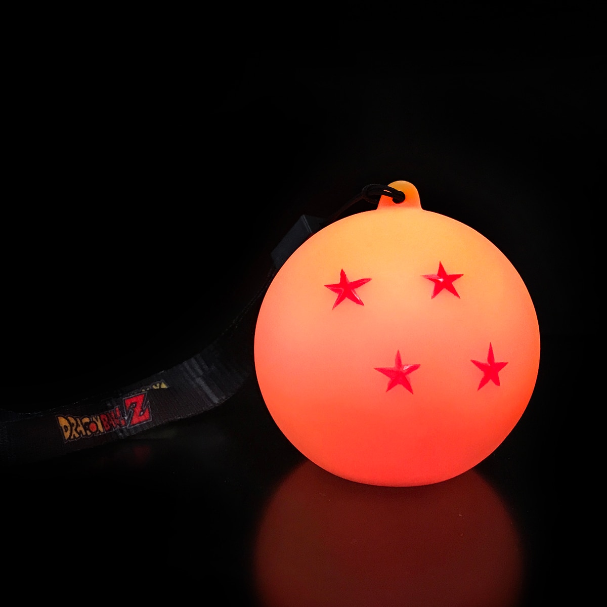 Luz guía llavero LED bola de Dragon Amarillo-2