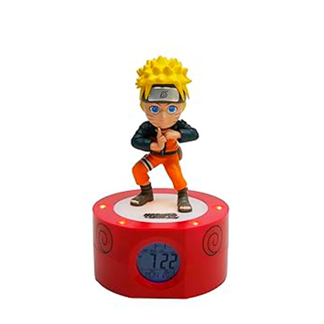 Imagen 0 de Luz nocturna con reloj Naruto