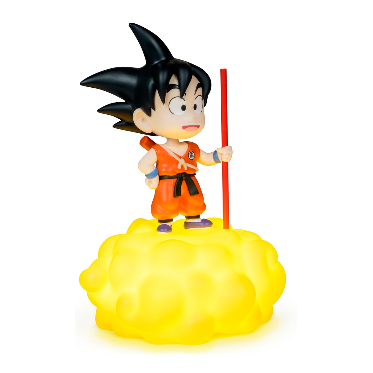 Luz guía  Goku en la nube Amarillo-2