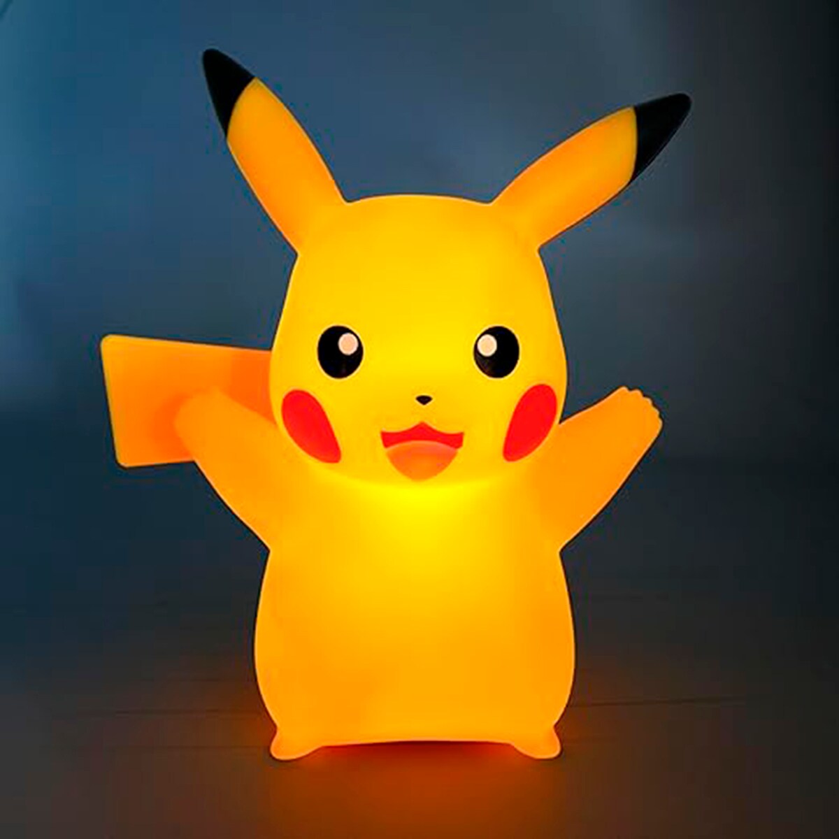 Luz guía  LED Pickachu happy 25cm Amarillo-2