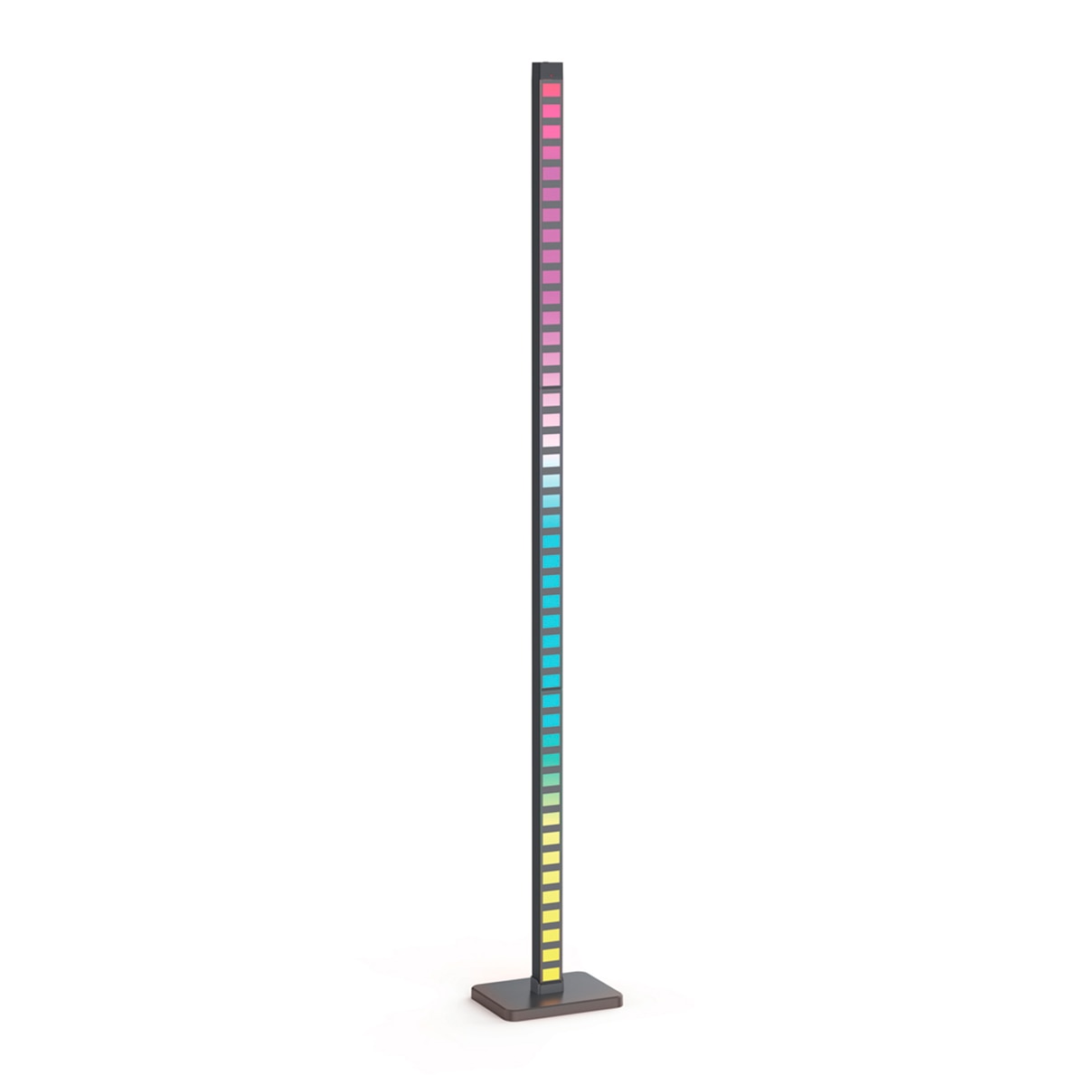 Lámpara led 120cm rgb digital filar usb sincronización musical Xanlite Negro-6