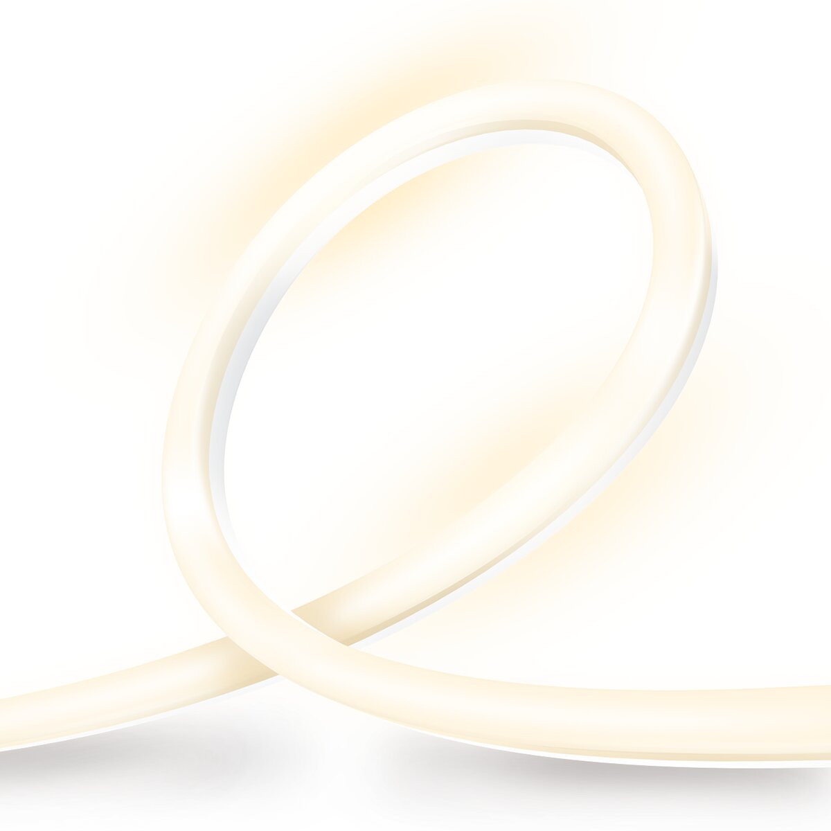 Imagen 0 de Kit Tira Led Blanca Neón 3 m con carga USB 600 lm