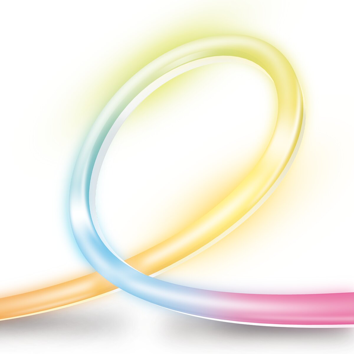 Imagen 0 de Kit Tira Led RGB Neón 3 m con carga USB