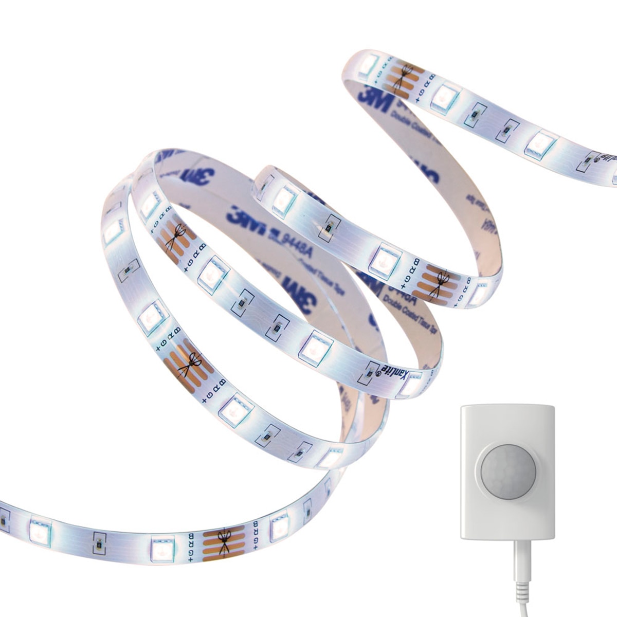 Tira led sensor 1m recargable 200 lm Xanlite Blanco-5